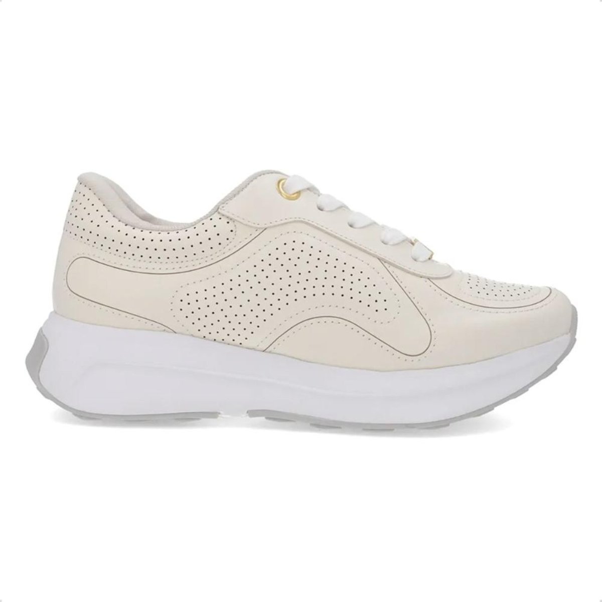 Imagem principal Tênis Usaflex Feminino Couro Casual AK1004 preto Usaflex preto