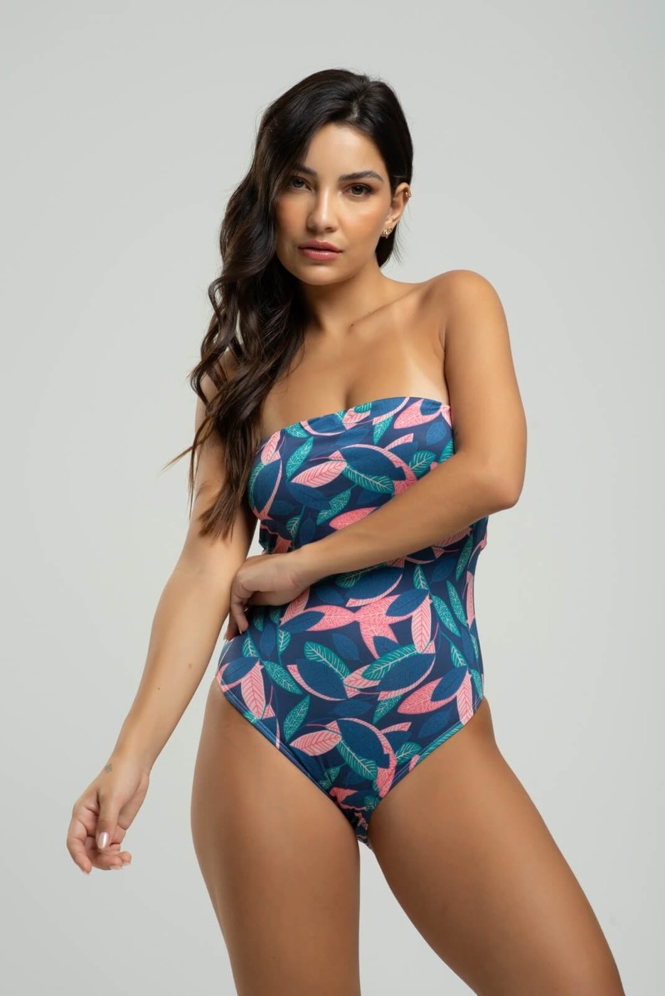 Body Maiô Tomara Que Caia Moda Praia Feminina Vicbela Folha