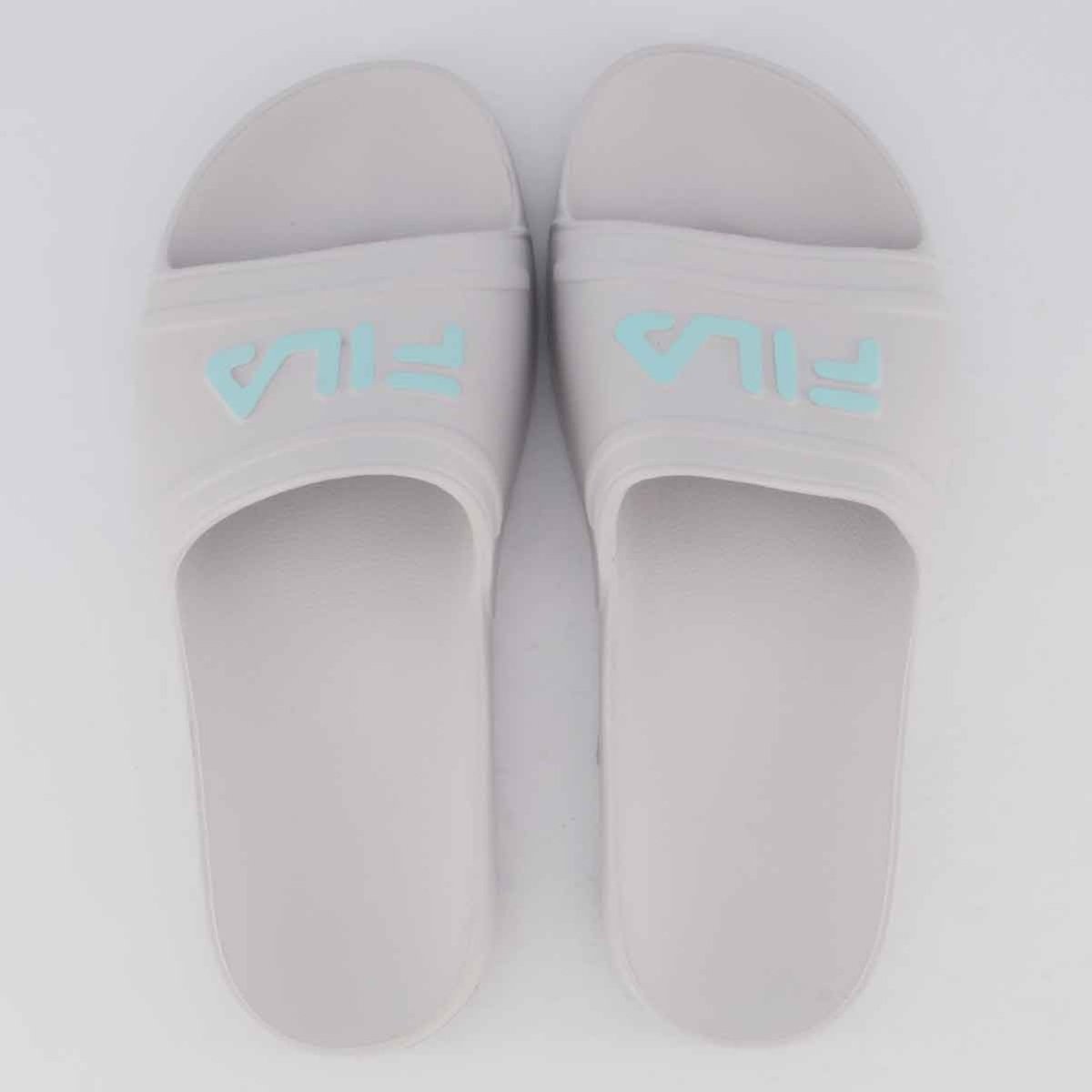 Imagem principal Chinelo Fila Sleek Slide Feminino Off White branco white Fila branco white