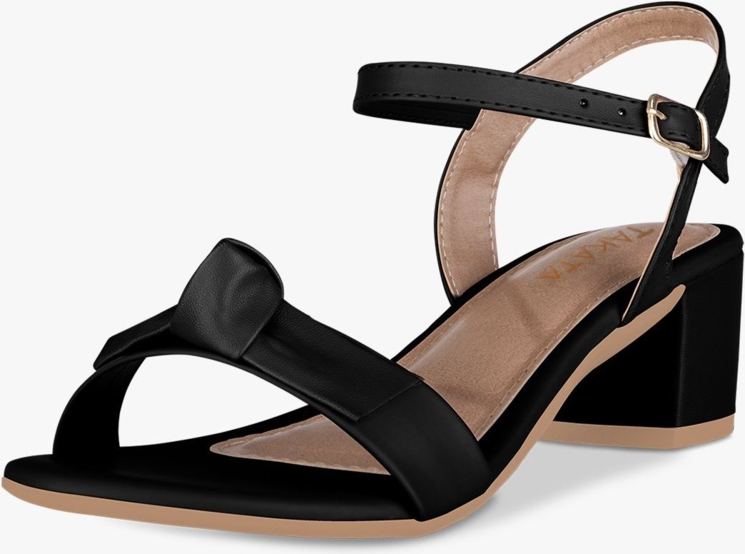 Imagem principal Sandália Feminina Salto Baixo Bloco Grosso Casual Confortável Laço Nó TAKATA BY RAFAEL TAKATA caramelo TAKATA BY RAFAEL TAKATA caramelo