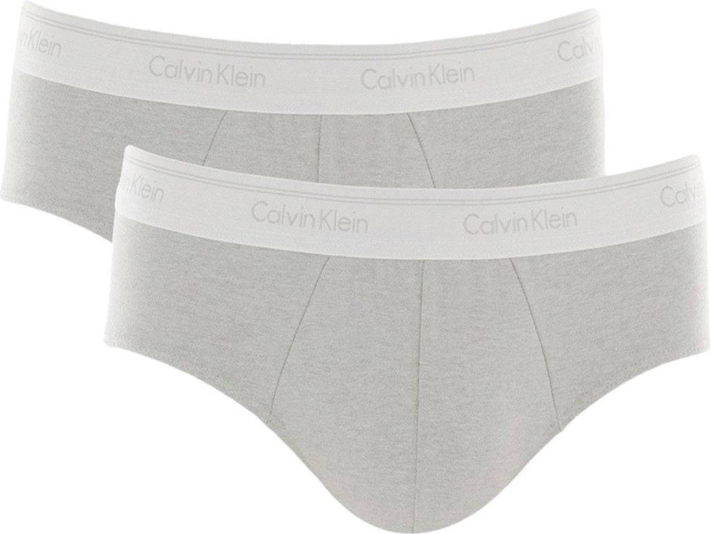 Imagem principal Cueca Calvin Klein Brief Cotton Stretch Classic C11.01 CZ05 Pack 2UN cinza Calvin Klein cinza