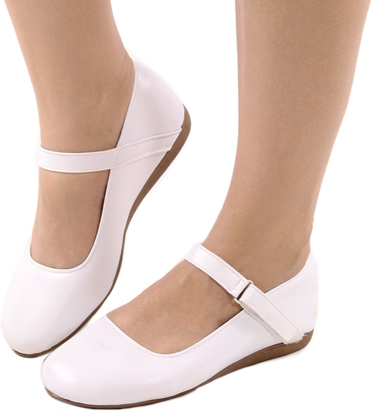 Imagem principal Sapato Sapatilha Boneca Fechado Confort PariShoes vermelho PariShoes vermelho