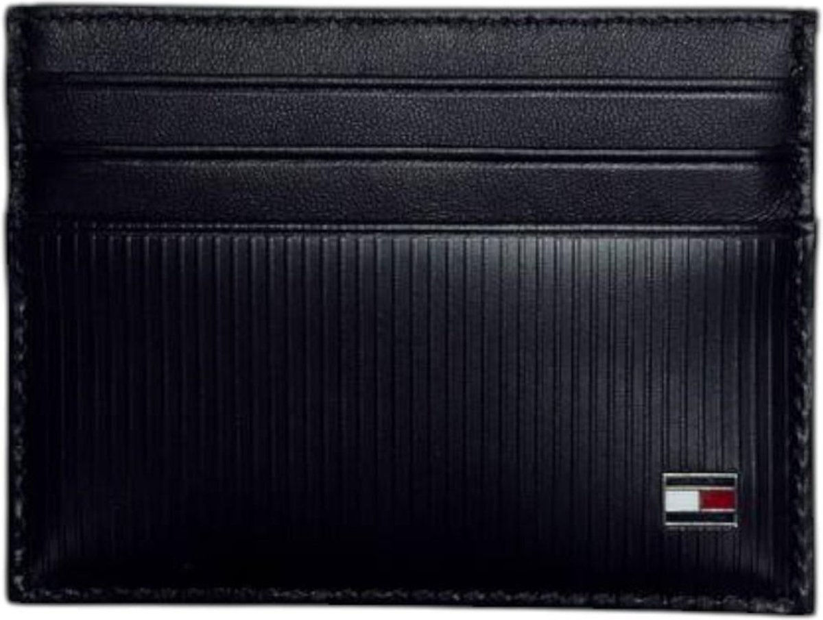 Imagem principal Carteira Porta Cartões Tommy Hilfiger Flag Masculino preto Tommy Hilfiger preto