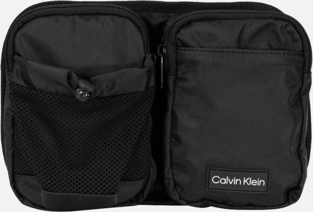 Imagem principal Pochete Calvin Klein Swimwear Masculina Logo Preta preto Calvin Klein preto