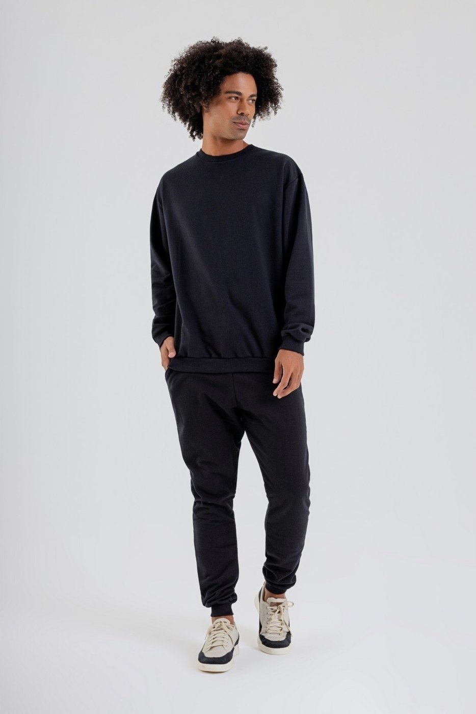 Imagem principal Blusão Básico Masculino em Moletom Just Basic azul marinho JUST BASIC azul marinho