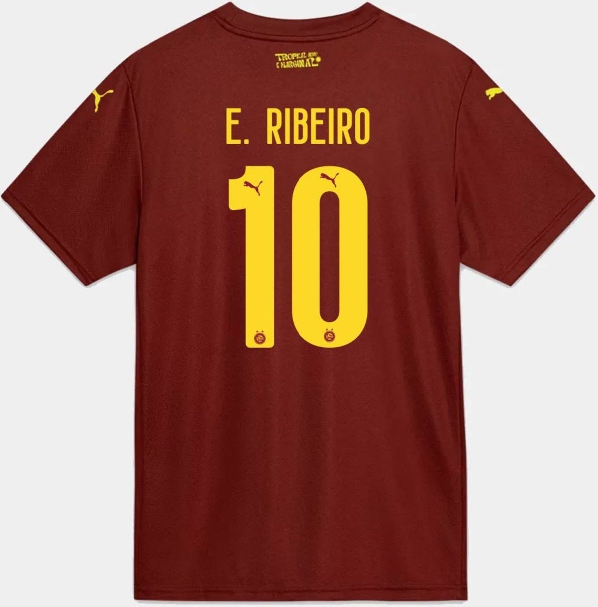 Imagem principal Camisa Puma Bahia III 2025 10 E. Ribeiro vermelho Puma vermelho