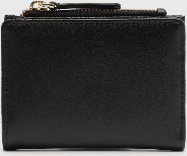 Carteira Arezzo Texturizada Preta
