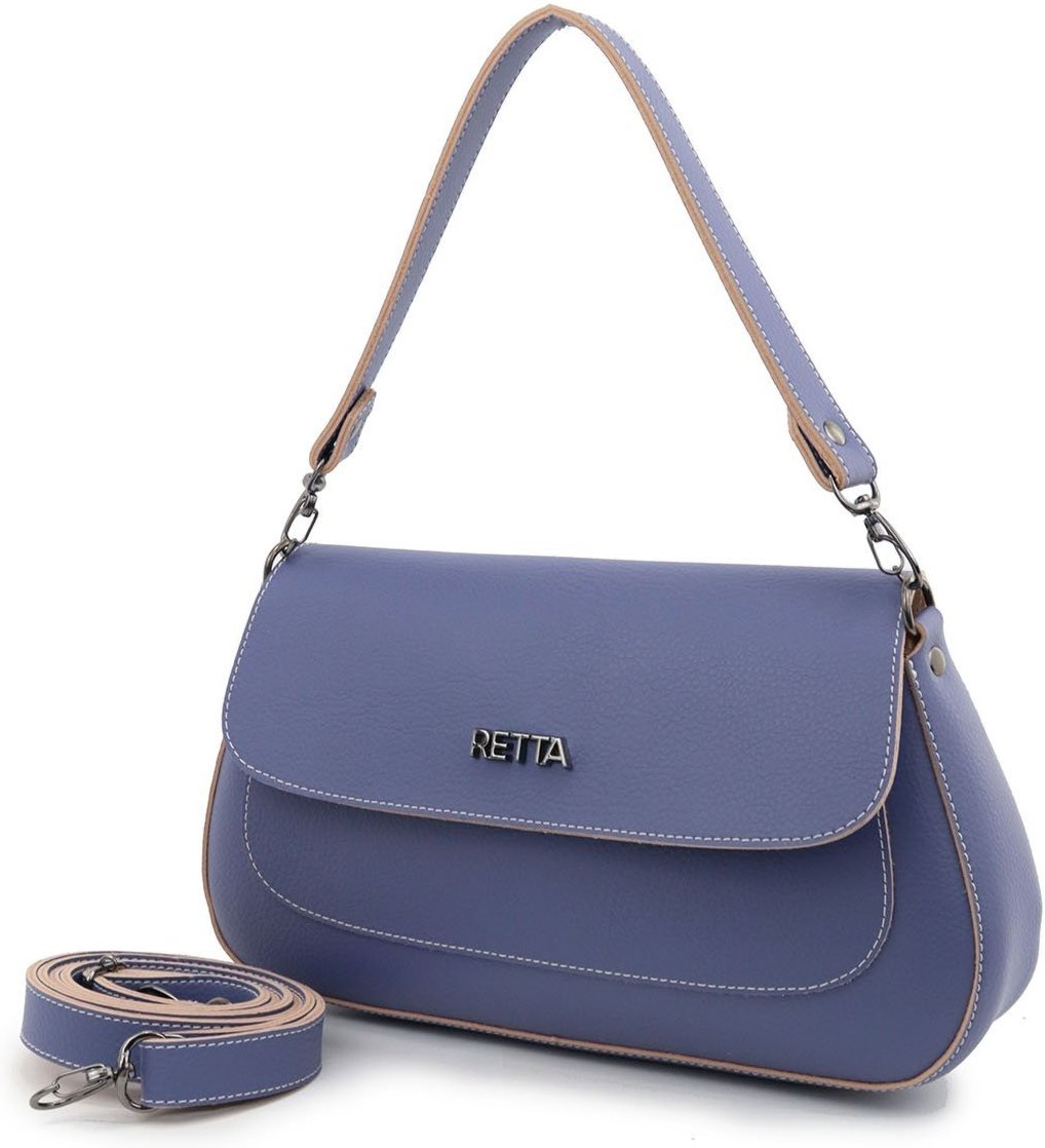 Bolsa Feminina Transversal Pequena Para Festa de Ombro e Mão Retta Oficial Lavanda