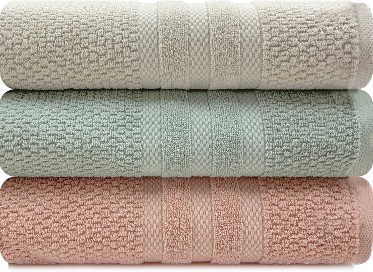 Jogo de Toalha Vanilla Extra Soft em Algodão 3 Peças Banho Buddemeyer