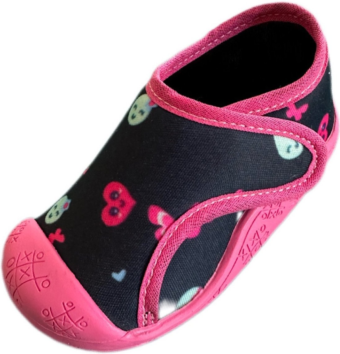 Imagem principal Infantil - Tênis meia Solzim calce fácil Emoji preto Solzim preto