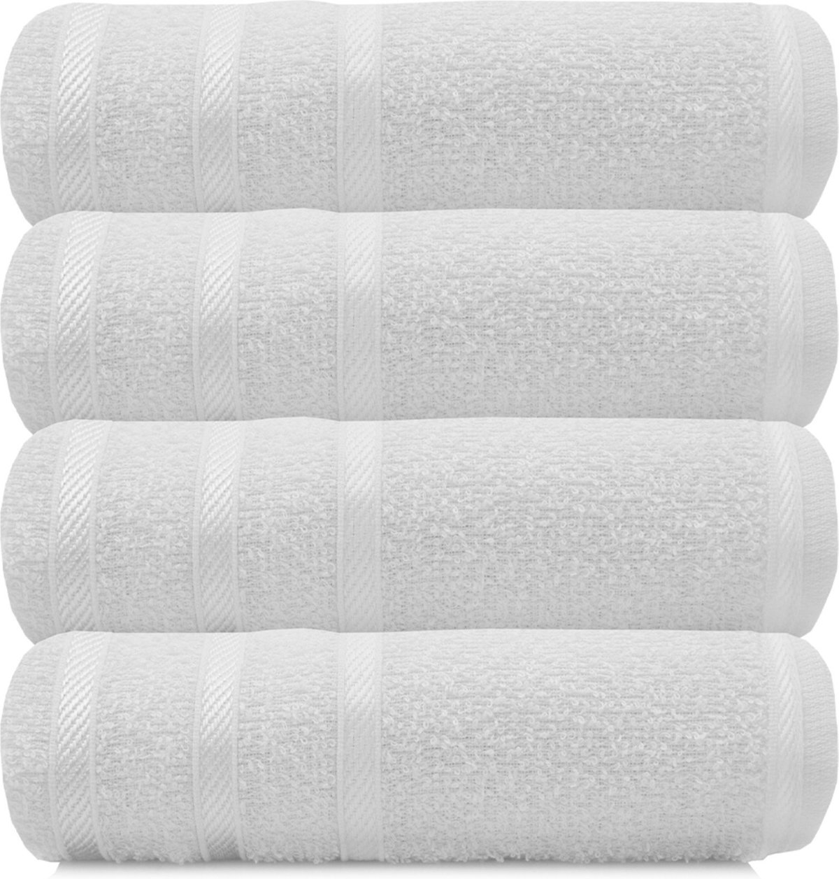 Kit 4 Toalhas Banho Algodão Salão Manicure 68x113cm