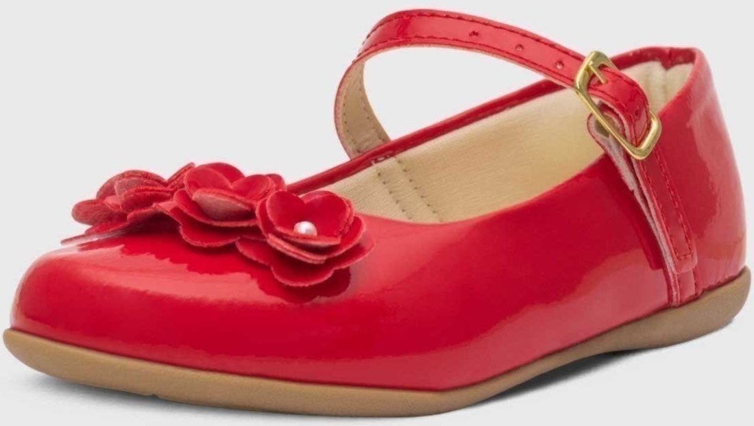 Infantil - Sapatilha Feminina Pópidí Menina Mini Flores