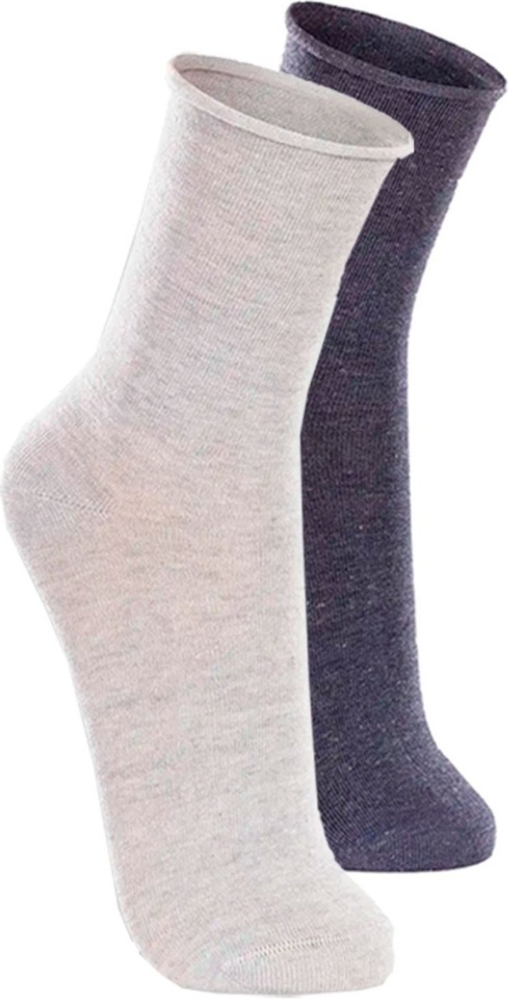 Kit com 2 Pares de Meias sem Punho Casual Lupo