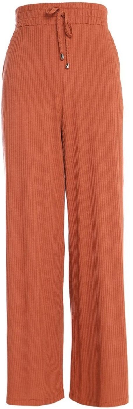 Calça Canelada Autentique Feminina TELHA