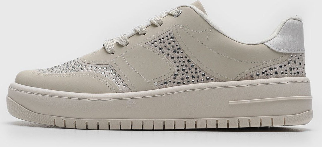 Tênis Vizzano Aplicação Hotfix Off-White