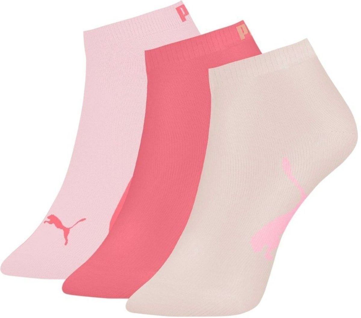 Kit 3 Pares De Meias Puma Sapatilha Feminina