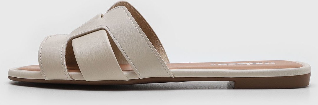 Imagem principal Rasteira Moleca Tira Transpassada Off-White off-white white MOLECA off-white white