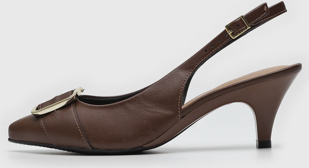 Imagem principal Scarpin Feminino Beira Rio Bico Fino Fivela preto BEIRA RIO preto