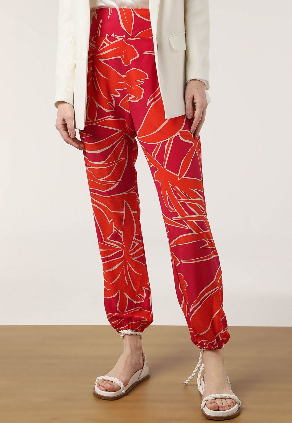 Calça LE LIS Jogger Folhagem Pink