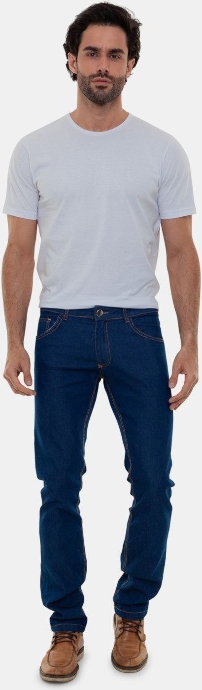 Calça Jeans Masculina Versatti Slim Tradicional Milão B