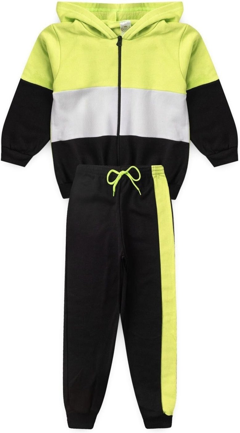 Imagem principal Infantil - Conjunto Moletom Peluciado Masculino Três Cores - Verde Mega Kids unico verde Mega Kids unico verde