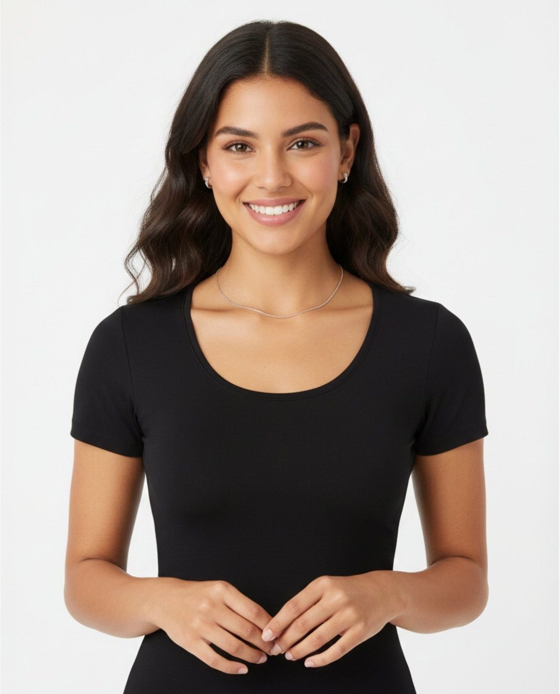 Imagem principal Camiseta Feminina Anágua Segunda Pele Manga Curta QLC SPORT preto QLC SPORT preto