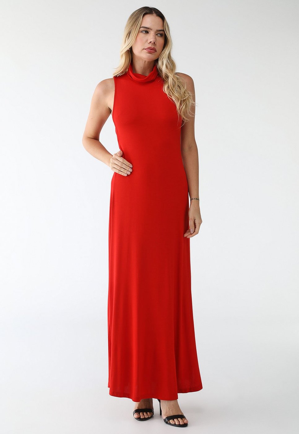 Vestido Forum Longa Fenda Lateral