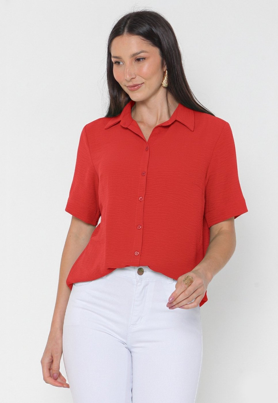 Imagem principal Camisa Intens Manga Curta Air Flow verde Intens verde