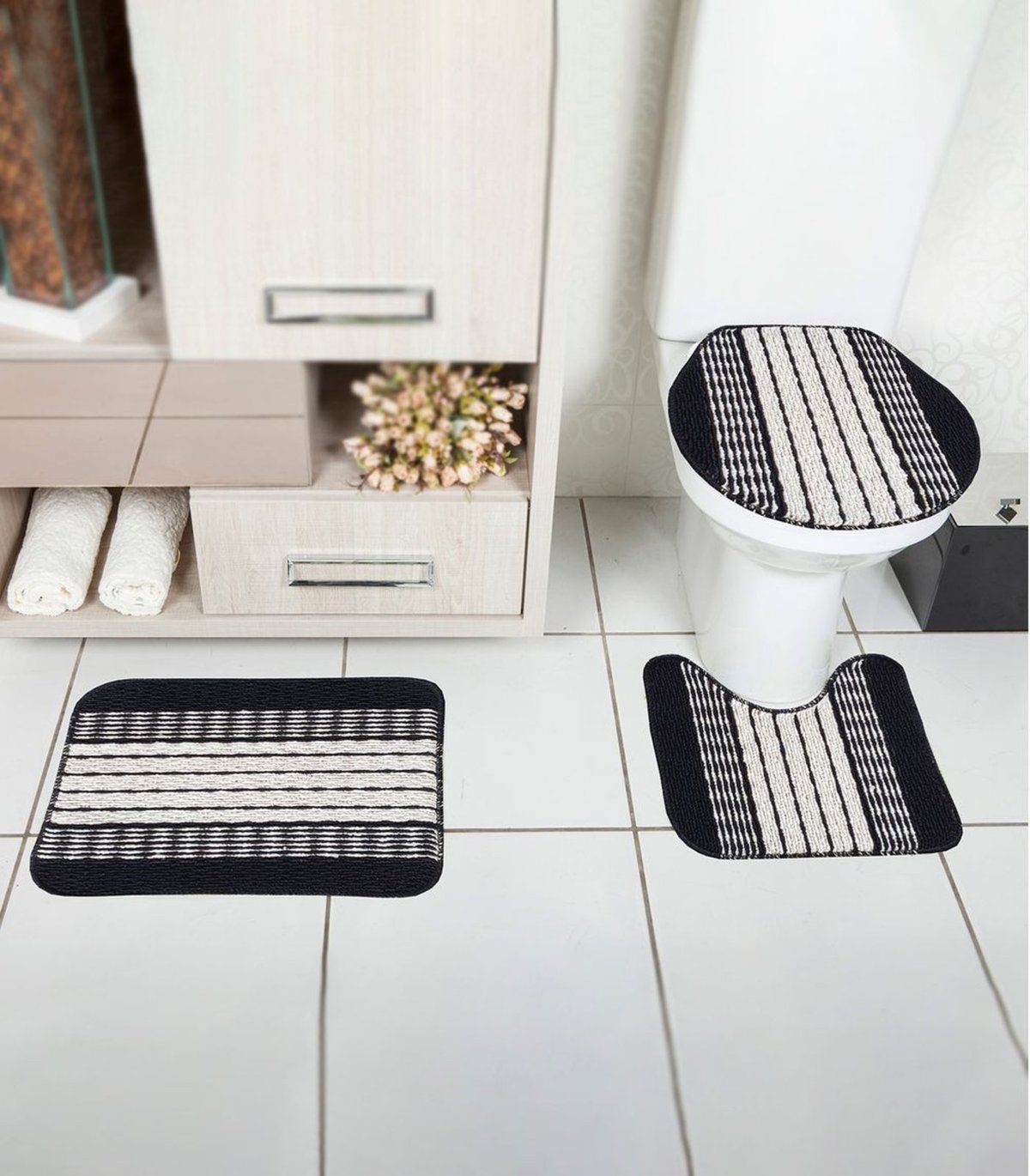 Jogo De Banheiro Tapetes Junior