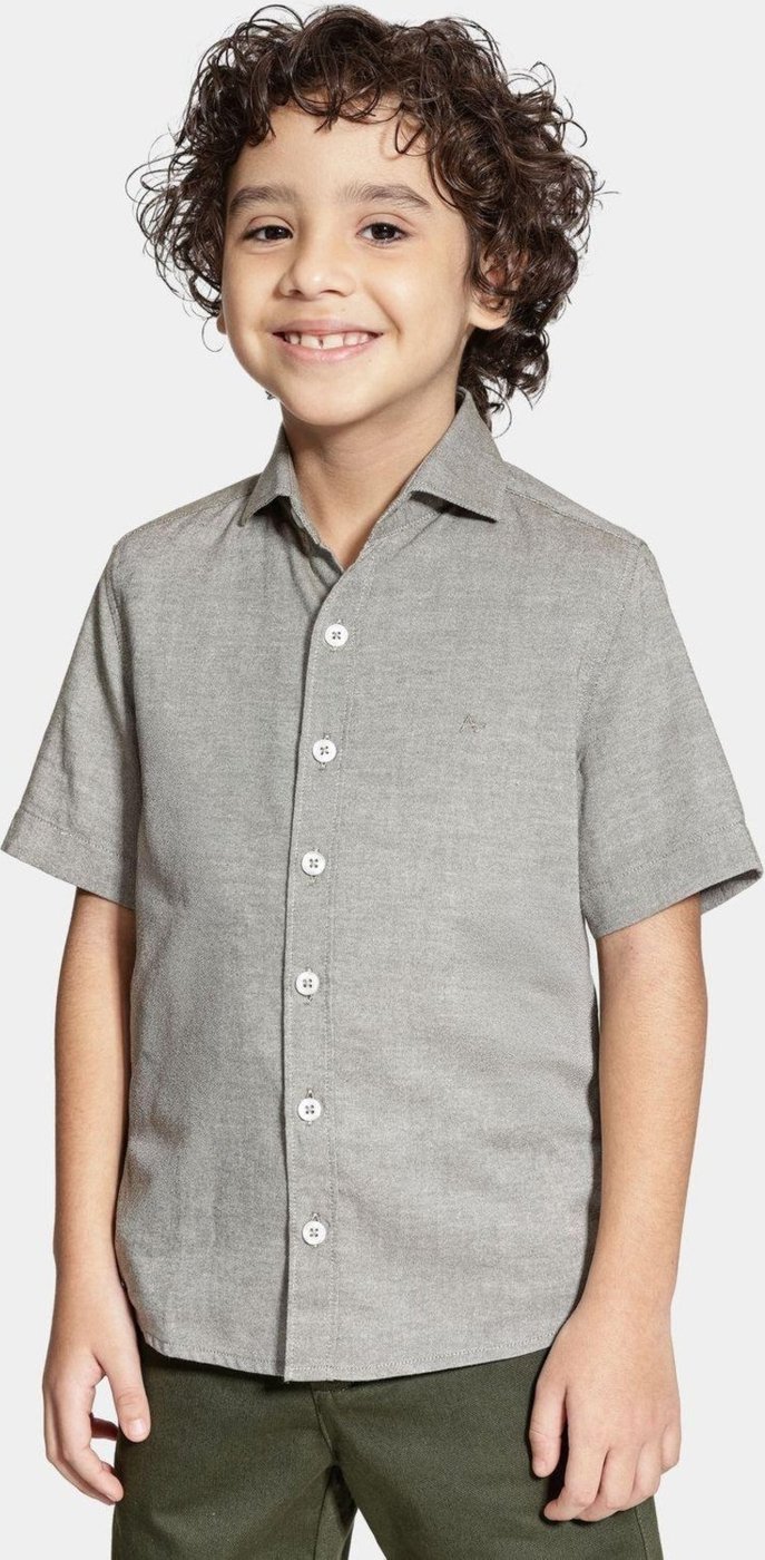 Imagem principal Infantil - Camisa Aramis Regular Manga Curta Medio verde Aramis verde