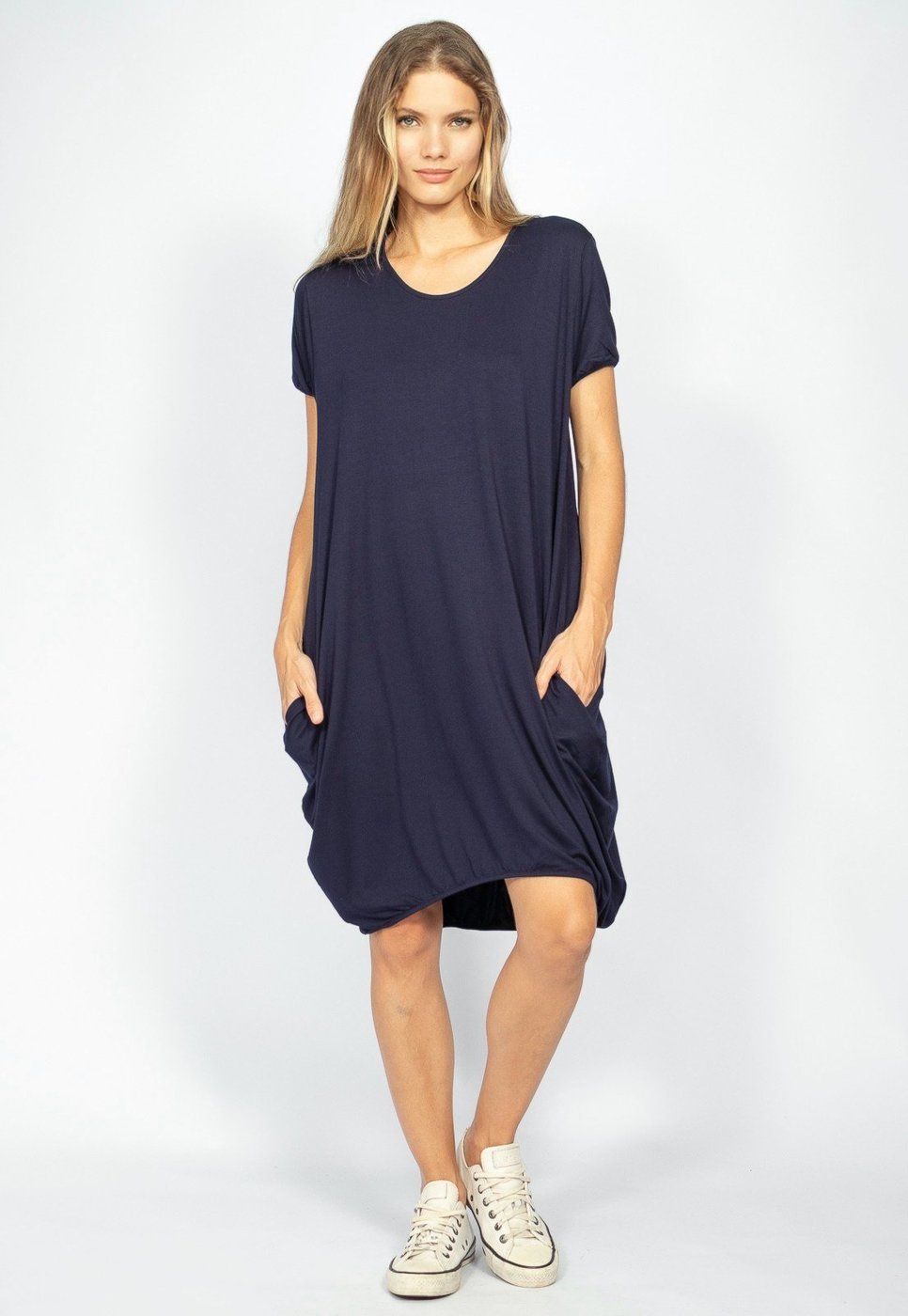 Vestido Curto Malha Amazonia Vital Amplo Always o