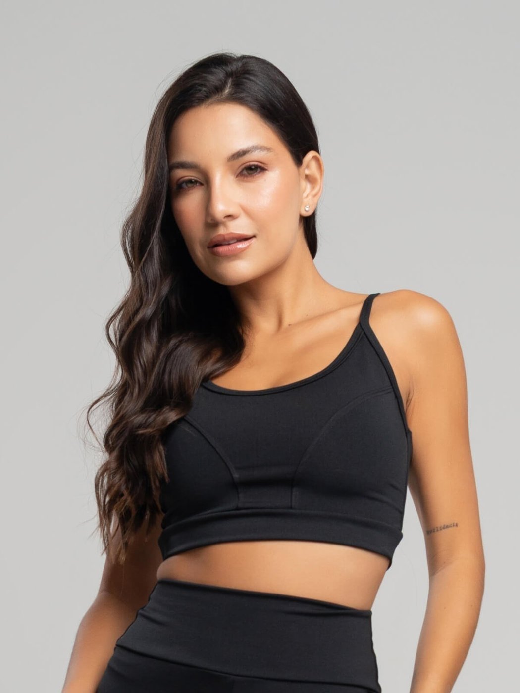 Top Alcinha Suplex Fitness Vicbela Cropped Academia Treino Moda Feminina