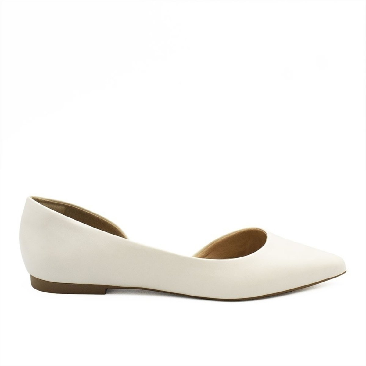 Imagem principal Sapatilha Zatta Aberta na Lateral Mel Off White branco white branco white