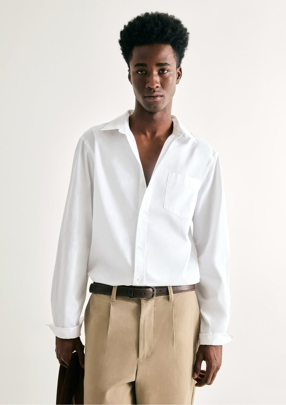 Imagem principal Camisa Básica Masculina Manga Longa Slim Hering verde Hering verde