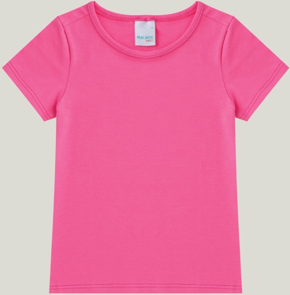 Imagem principal Infantil - Blusa Menina Decote Redondo Em Algodão Malwee Malwee Kids preto Malwee Kids preto
