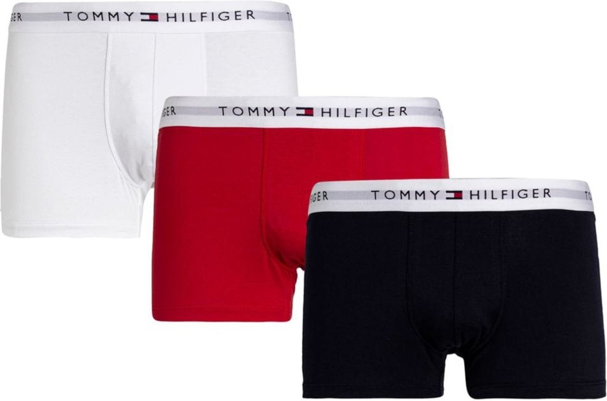 Imagem principal Pack 3 Cuecas Trunk Masculino TH02 - Tommy Hilfilger Tommy Hilfiger preto Tommy Hilfiger preto