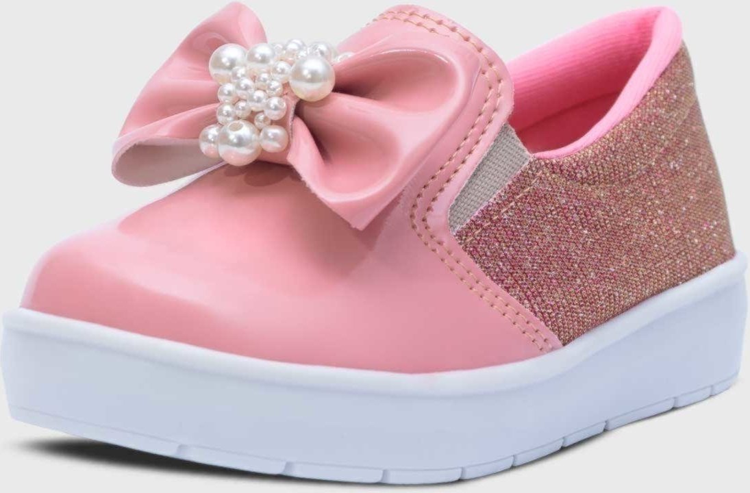 Imagem principal Infantil - Tenis Slip On Feminino Popidi Laço Perola preto Pópidí preto