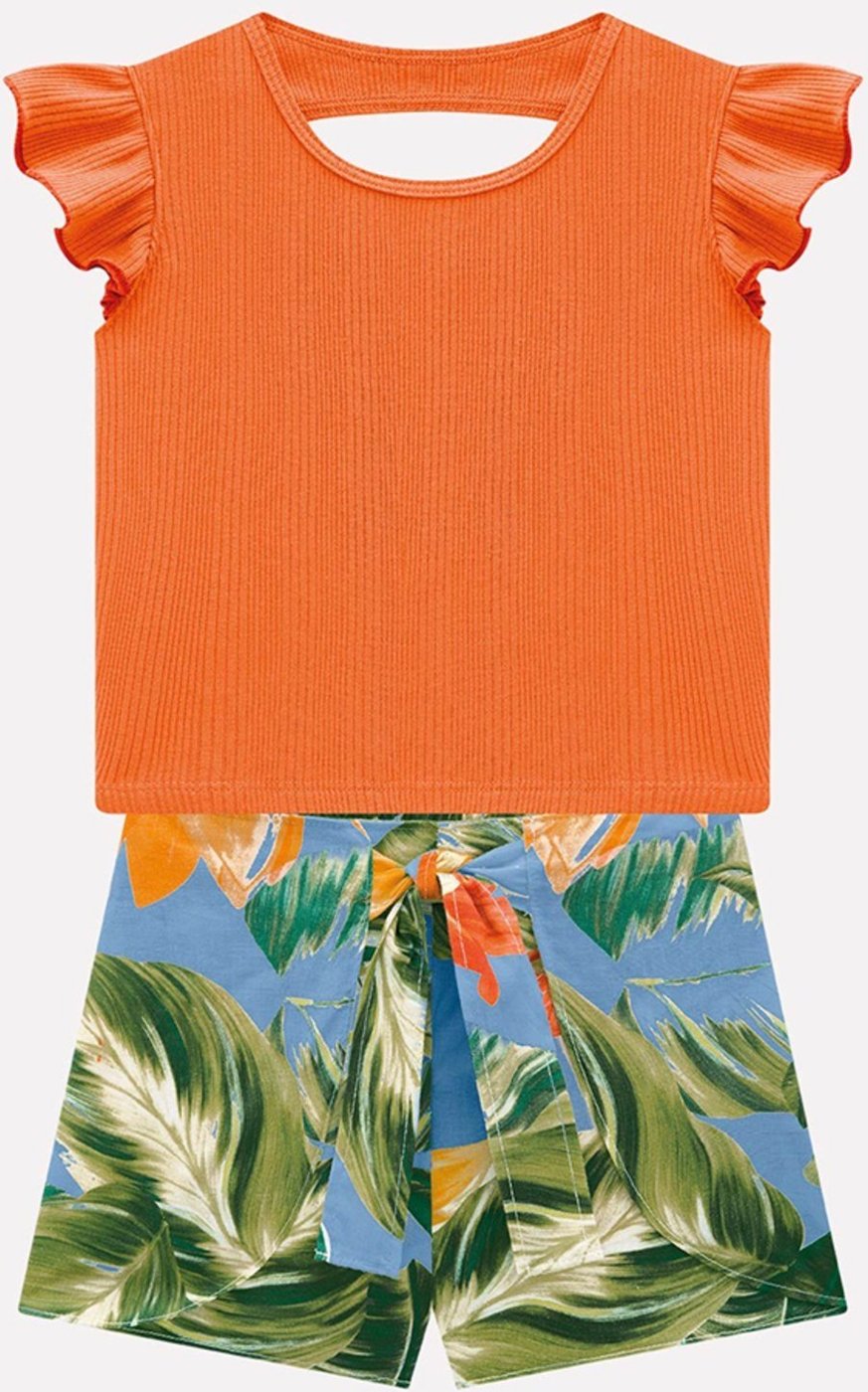 Imagem principal Infantil - Conjunto Menina Nanai laranja Nanai laranja