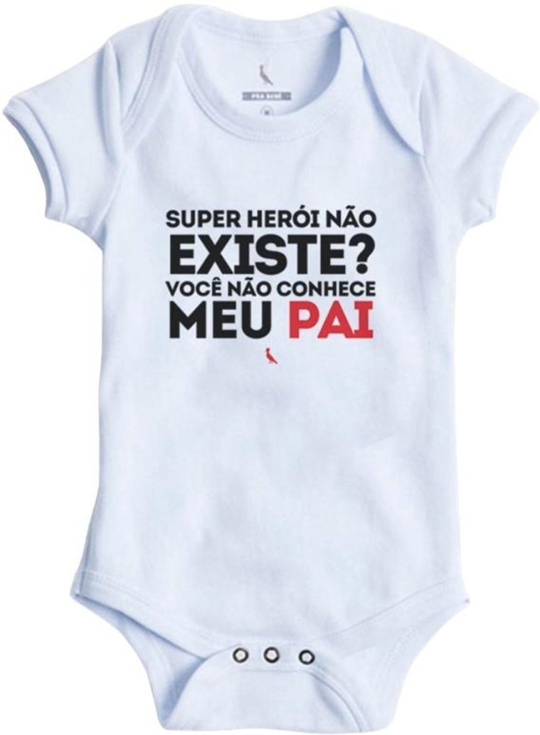 Imagem principal Infantil - Body Super Pai Reserva Mini branco Reserva Mini branco