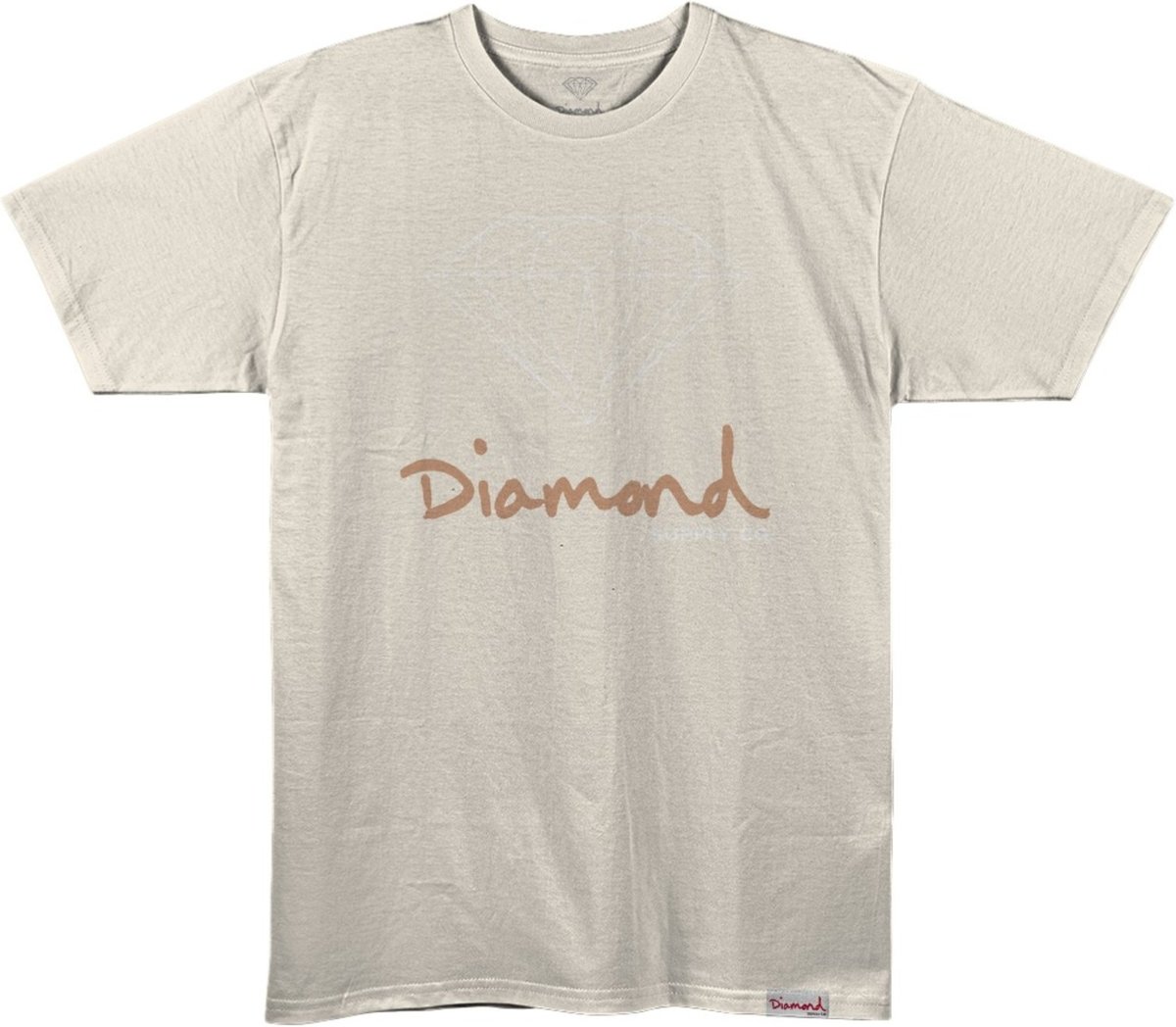 Imagem principal Camiseta Diamond Og Sign Tee II - CREAM off-white cream Diamond off-white cream