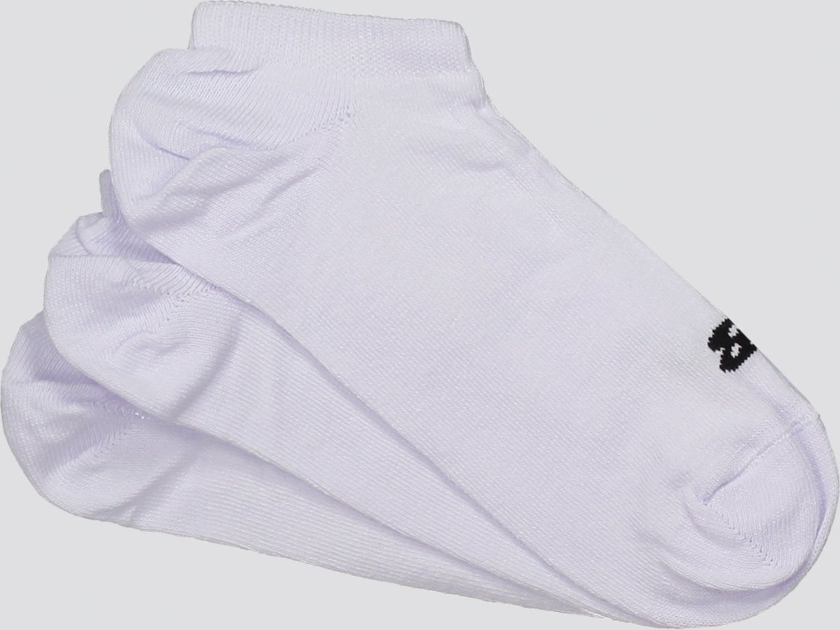 Kit Meia New Balance Cano Invisível 3 Pares Branca