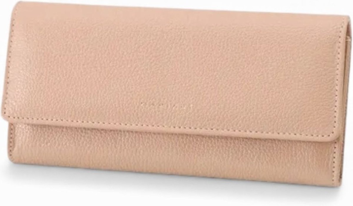 Carteira Feminina De Couro Legítimo Mariart 251 Creme