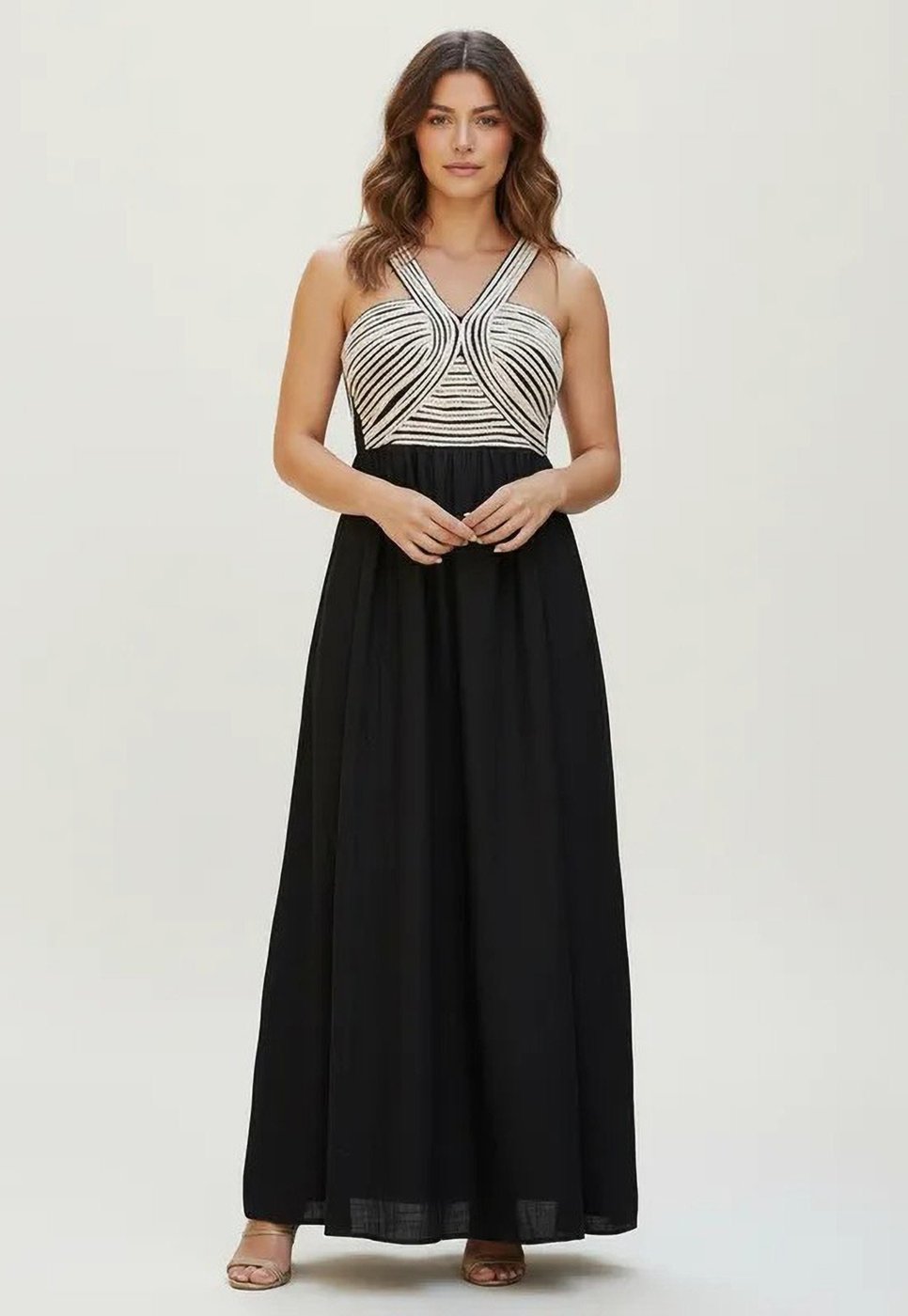 Vestido CabanaFree Alvorada Longo Noite Tranquila