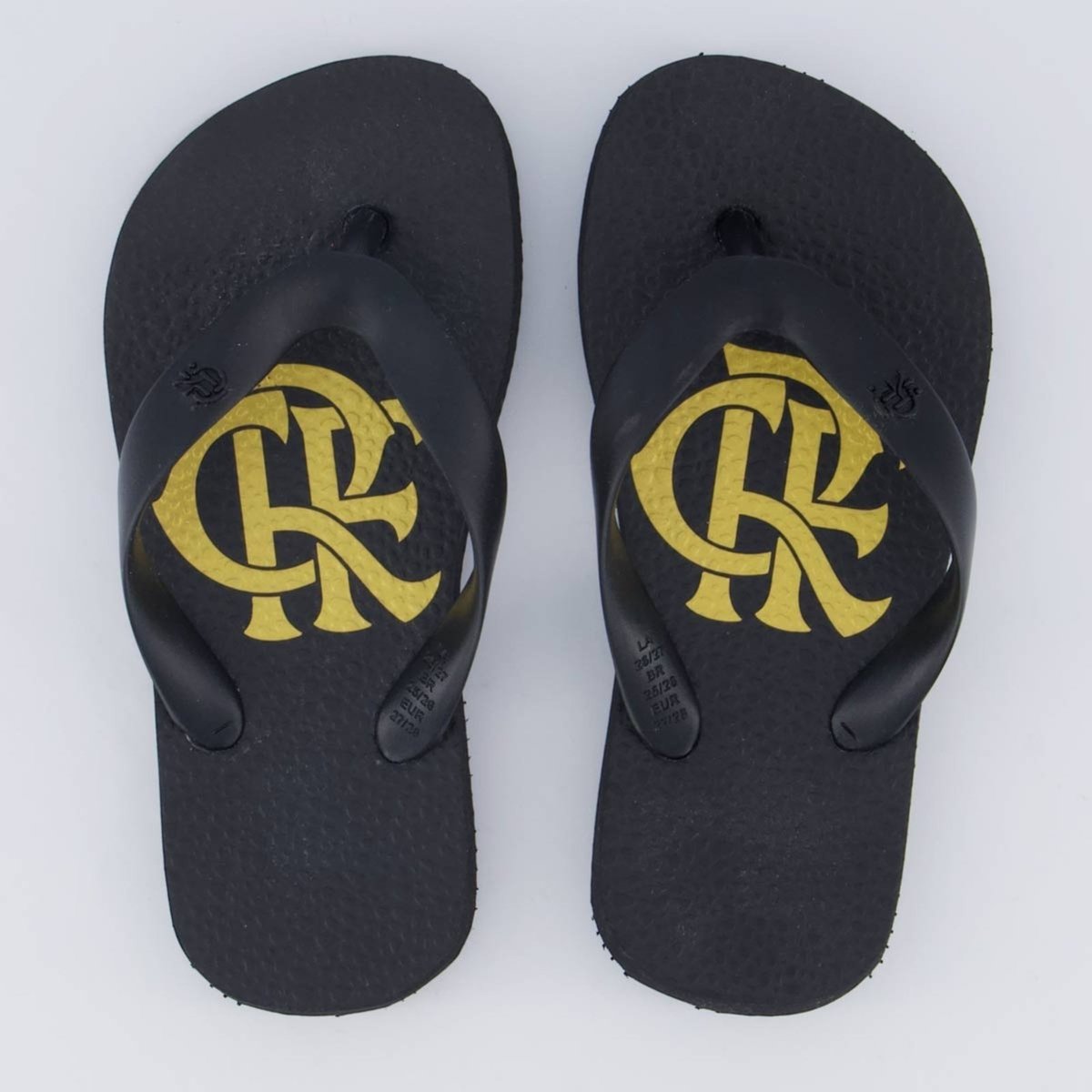Imagem principal Chinelo Flamengo Basic CRF e Dourado Neorubber preto Neorubber preto