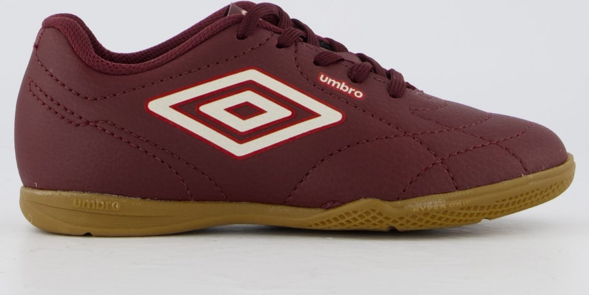 Imagem principal Infantil - Chuteira Umbro Class Footballer Futsal Juvenil Bordô e Branca vermelho Umbro vermelho