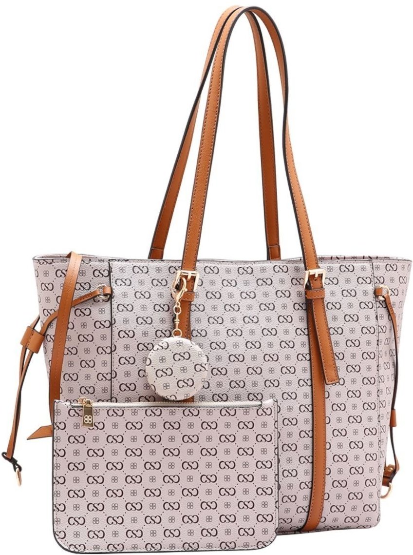 Kit 2 peças Bolsa Ombro + Nécessaire Feminina Chenson Monograma Elegance 3485406