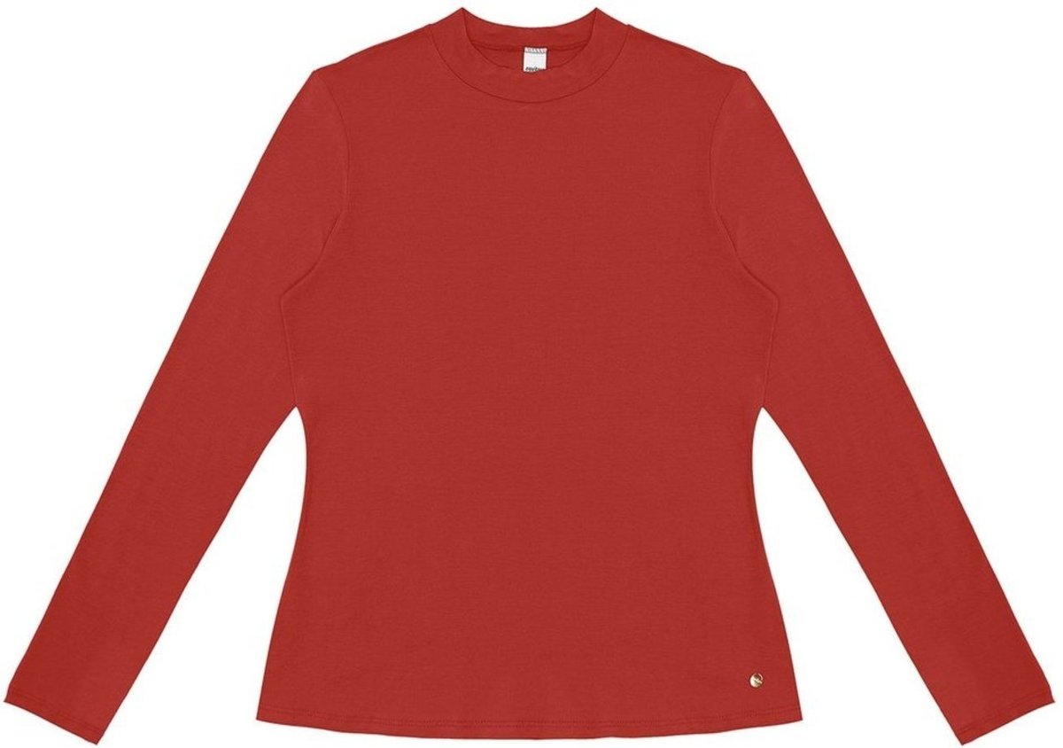 Imagem principal Blusa Feminina Manga Longa Gola Alta Rovitex Rovitex Básicos vermelho Rovitex Básicos vermelho