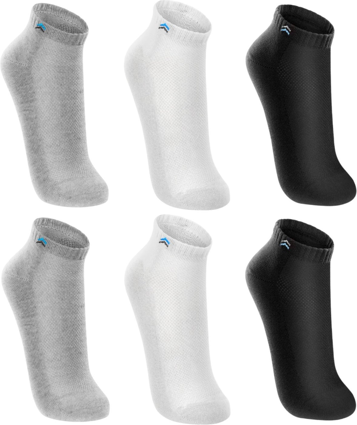 Imagem principal Kit 6 Pares de Meias Up 3225 Cano Curto Algodão - Sortido Colorido QLC SPORT multicolorido QLC SPORT multicolorido