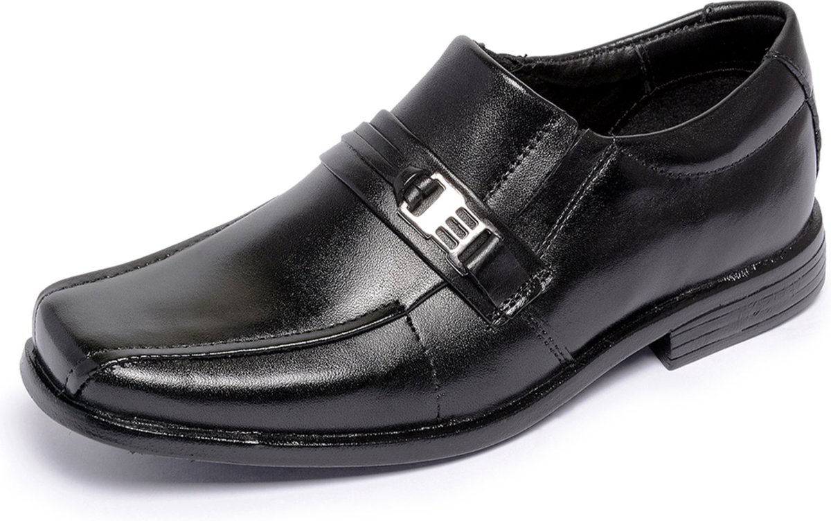Infantil - Sapato Social Masculino Ferrile Sport em Couro Preta