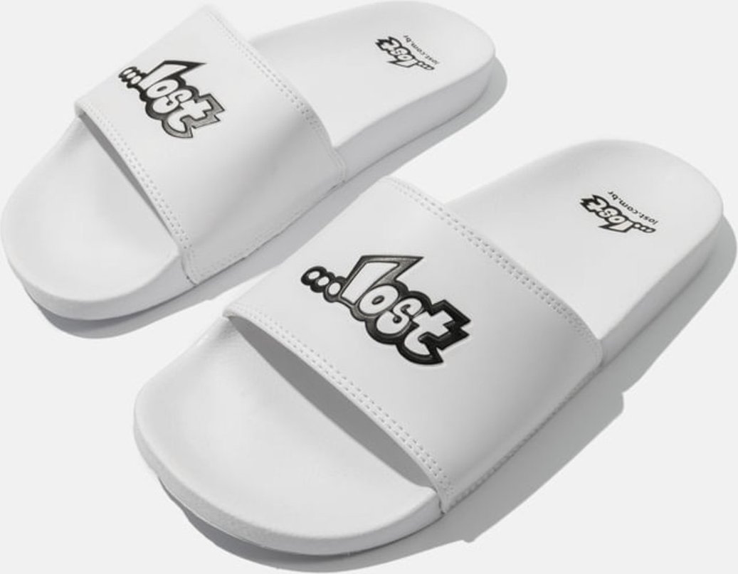 Imagem principal Chinelo Lost Slider branco Lost branco